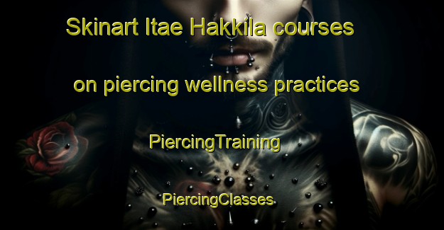 Skinart Itae Hakkila courses on piercing wellness practices | PiercingTraining | PiercingClasses | SkinartTraining-Finland
