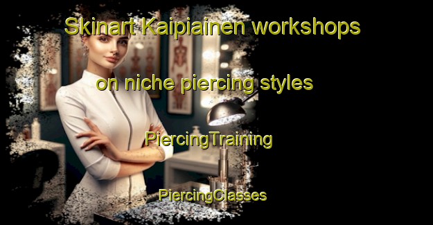 Skinart Kaipiainen workshops on niche piercing styles | PiercingTraining | PiercingClasses | SkinartTraining-Finland