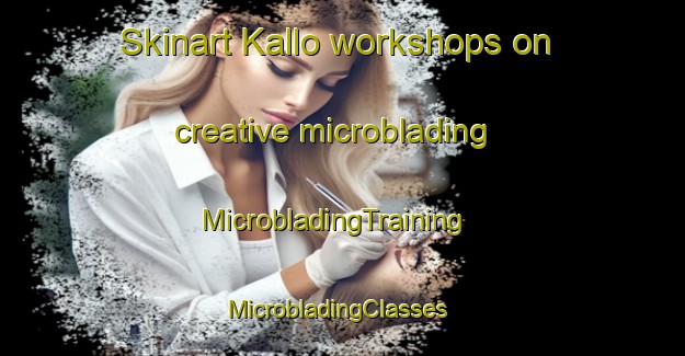 Skinart Kallo workshops on creative microblading | MicrobladingTraining | MicrobladingClasses | SkinartTraining-Finland