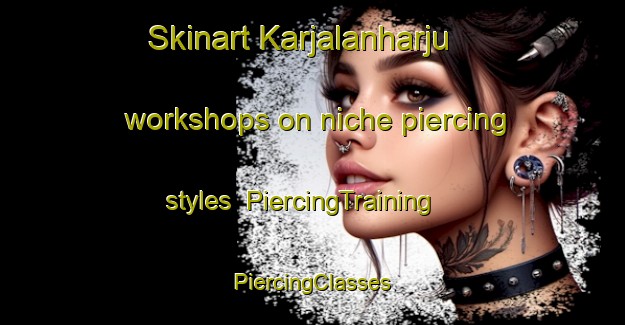 Skinart Karjalanharju workshops on niche piercing styles | #PiercingTraining #PiercingClasses #SkinartTraining-Finland