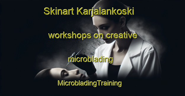 Skinart Karjalankoski workshops on creative microblading | MicrobladingTraining | MicrobladingClasses | SkinartTraining-Finland