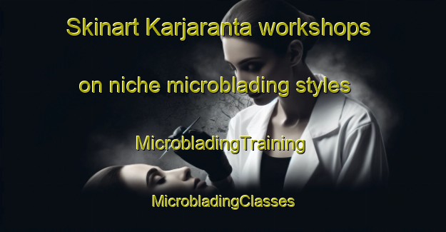 Skinart Karjaranta workshops on niche microblading styles | #MicrobladingTraining #MicrobladingClasses #SkinartTraining-Finland