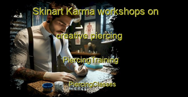 Skinart Karma workshops on creative piercing | PiercingTraining | PiercingClasses | SkinartTraining-Finland