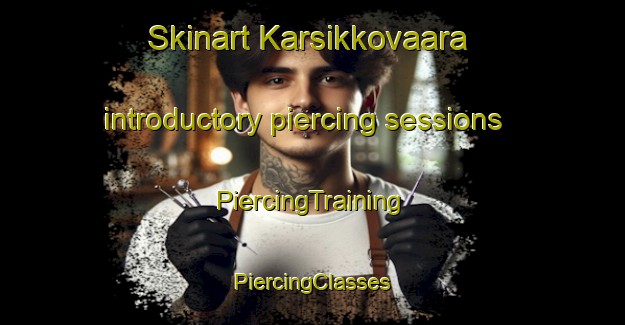 Skinart Karsikkovaara introductory piercing sessions | #PiercingTraining #PiercingClasses #SkinartTraining-Finland