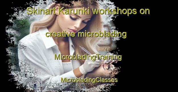 Skinart Karunki workshops on creative microblading | #MicrobladingTraining #MicrobladingClasses #SkinartTraining-Finland