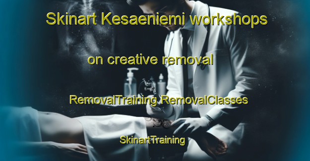 Skinart Kesaeniemi workshops on creative removal | #RemovalTraining #RemovalClasses #SkinartTraining-Finland