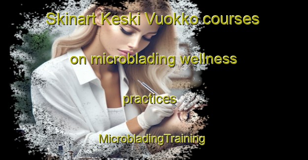 Skinart Keski Vuokko courses on microblading wellness practices | #MicrobladingTraining #MicrobladingClasses #SkinartTraining-Finland