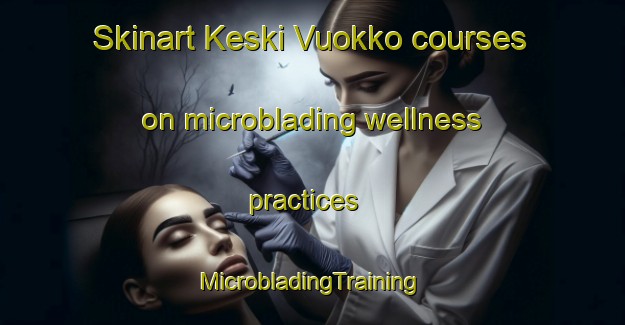 Skinart Keski Vuokko courses on microblading wellness practices | #MicrobladingTraining #MicrobladingClasses #SkinartTraining-Finland