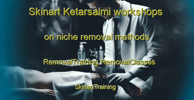 Skinart Ketarsalmi workshops on niche removal methods | #RemovalTraining #RemovalClasses #SkinartTraining-Finland