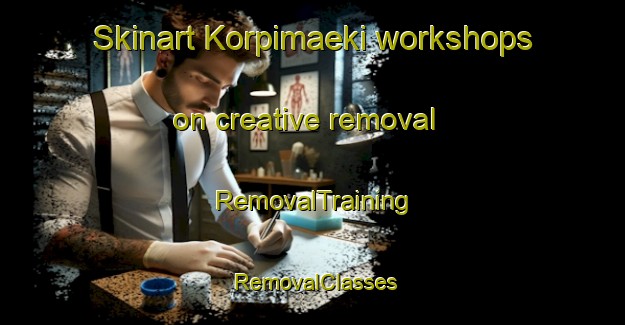 Skinart Korpimaeki workshops on creative removal | RemovalTraining | RemovalClasses | SkinartTraining-Finland