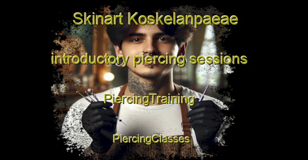 Skinart Koskelanpaeae introductory piercing sessions | PiercingTraining | PiercingClasses | SkinartTraining-Finland