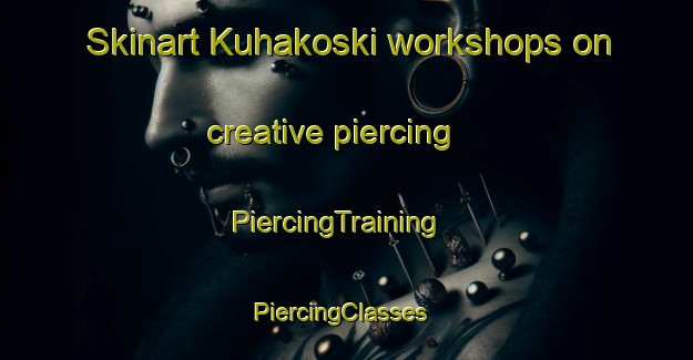 Skinart Kuhakoski workshops on creative piercing | PiercingTraining | PiercingClasses | SkinartTraining-Finland