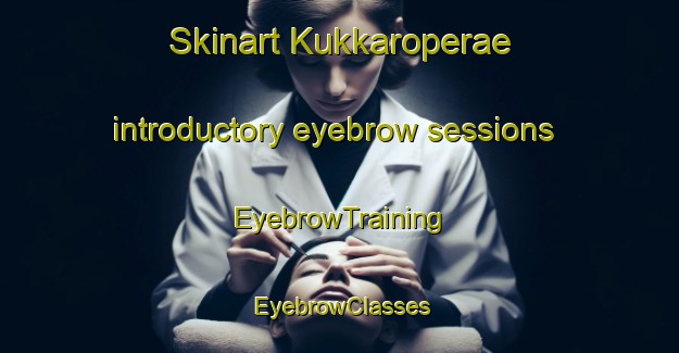 Skinart Kukkaroperae introductory eyebrow sessions | EyebrowTraining | EyebrowClasses | SkinartTraining-Finland