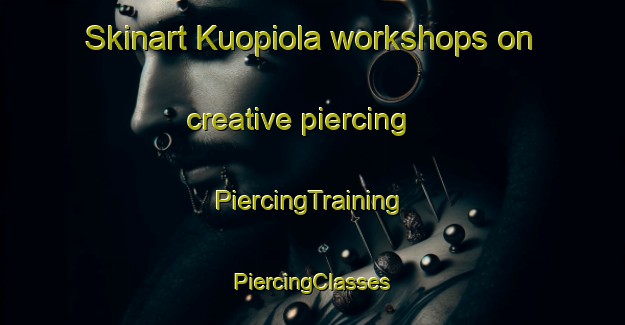 Skinart Kuopiola workshops on creative piercing | #PiercingTraining #PiercingClasses #SkinartTraining-Finland