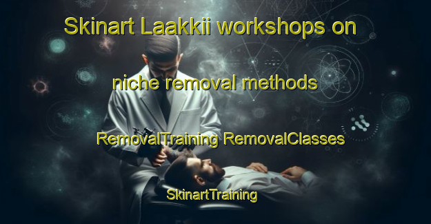 Skinart Laakkii workshops on niche removal methods | #RemovalTraining #RemovalClasses #SkinartTraining-Finland