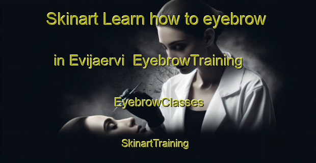 Skinart Learn how to eyebrow in Evijaervi | EyebrowTraining | EyebrowClasses | SkinartTraining-Finland