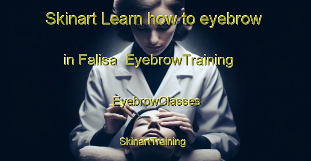 Skinart Learn how to eyebrow in Falisa | EyebrowTraining | EyebrowClasses | SkinartTraining-Finland