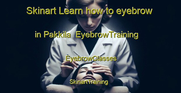 Skinart Learn how to eyebrow in Pakkila | EyebrowTraining | EyebrowClasses | SkinartTraining-Finland