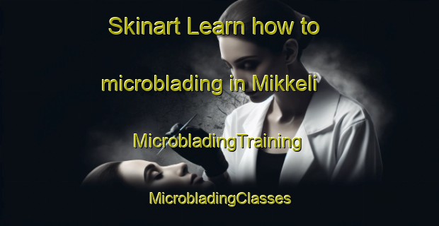 Skinart Learn how to microblading in Mikkeli | #MicrobladingTraining #MicrobladingClasses #SkinartTraining-Finland