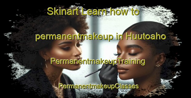 Skinart Learn how to permanentmakeup in Huutoaho | PermanentmakeupTraining | PermanentmakeupClasses | SkinartTraining-Finland
