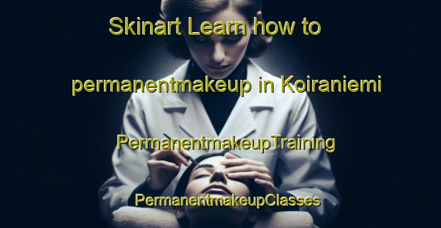 Skinart Learn how to permanentmakeup in Koiraniemi | PermanentmakeupTraining | PermanentmakeupClasses | SkinartTraining-Finland