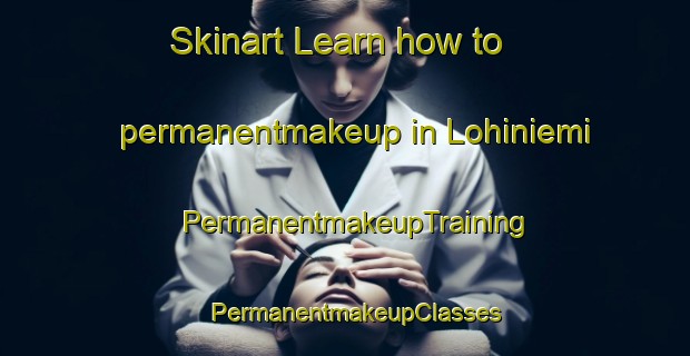 Skinart Learn how to permanentmakeup in Lohiniemi | PermanentmakeupTraining | PermanentmakeupClasses | SkinartTraining-Finland
