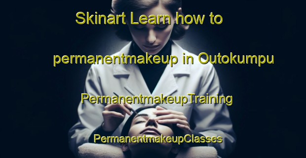 Skinart Learn how to permanentmakeup in Outokumpu | PermanentmakeupTraining | PermanentmakeupClasses | SkinartTraining-Finland