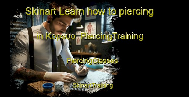 Skinart Learn how to piercing in Kopsuo | PiercingTraining | PiercingClasses | SkinartTraining-Finland