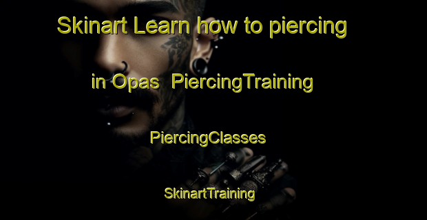 Skinart Learn how to piercing in Opas | PiercingTraining | PiercingClasses | SkinartTraining-Finland