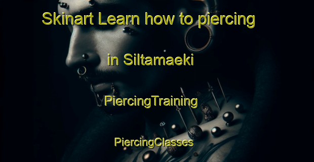 Skinart Learn how to piercing in Siltamaeki | PiercingTraining | PiercingClasses | SkinartTraining-Finland