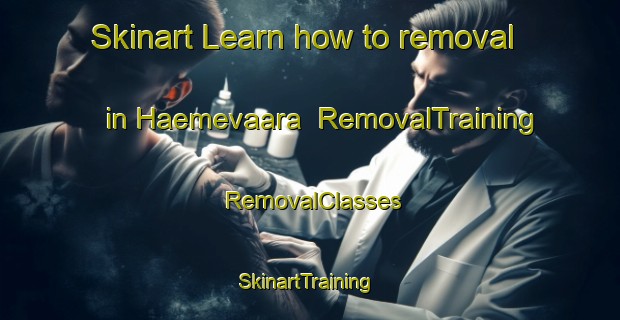 Skinart Learn how to removal in Haemevaara | RemovalTraining | RemovalClasses | SkinartTraining-Finland