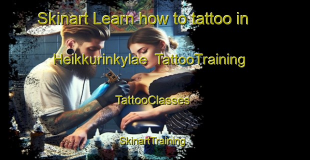 Skinart Learn how to tattoo in Heikkurinkylae | TattooTraining | TattooClasses | SkinartTraining-Finland