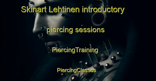 Skinart Lehtinen introductory piercing sessions | PiercingTraining | PiercingClasses | SkinartTraining-Finland