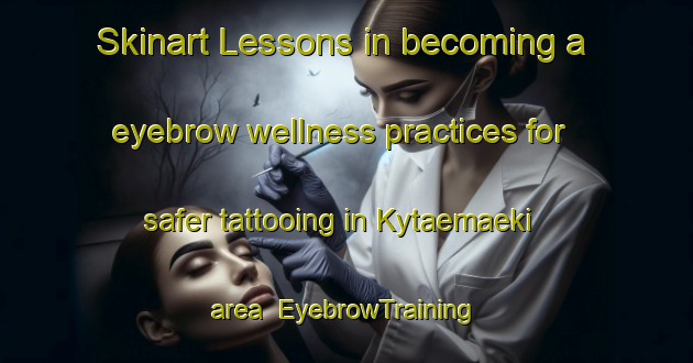 Skinart Lessons in becoming a eyebrow wellness practices for safer tattooing in Kytaemaeki area | EyebrowTraining | EyebrowClasses | SkinartTraining-Finland
