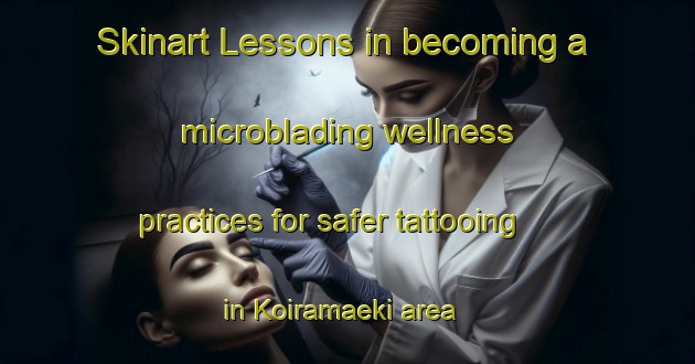 Skinart Lessons in becoming a microblading wellness practices for safer tattooing in Koiramaeki area | MicrobladingTraining | MicrobladingClasses | SkinartTraining-Finland
