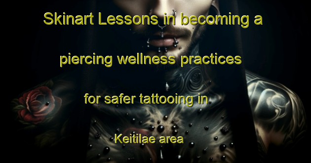 Skinart Lessons in becoming a piercing wellness practices for safer tattooing in Keitilae area | PiercingTraining | PiercingClasses | SkinartTraining-Finland