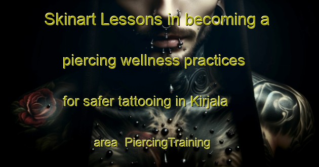 Skinart Lessons in becoming a piercing wellness practices for safer tattooing in Kirjala area | PiercingTraining | PiercingClasses | SkinartTraining-Finland