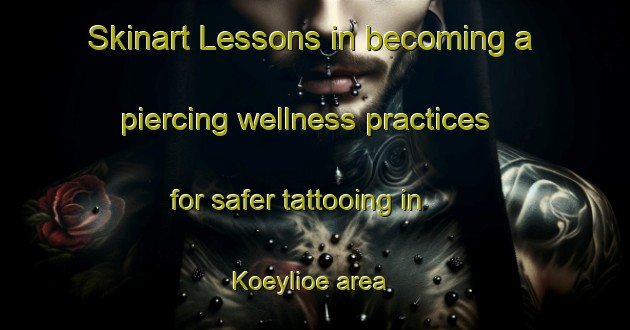 Skinart Lessons in becoming a piercing wellness practices for safer tattooing in Koeylioe area | PiercingTraining | PiercingClasses | SkinartTraining-Finland