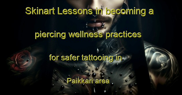 Skinart Lessons in becoming a piercing wellness practices for safer tattooing in Paikkari area | PiercingTraining | PiercingClasses | SkinartTraining-Finland