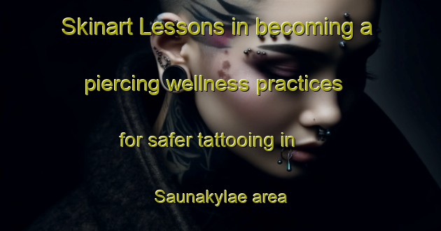 Skinart Lessons in becoming a piercing wellness practices for safer tattooing in Saunakylae area | PiercingTraining | PiercingClasses | SkinartTraining-Finland