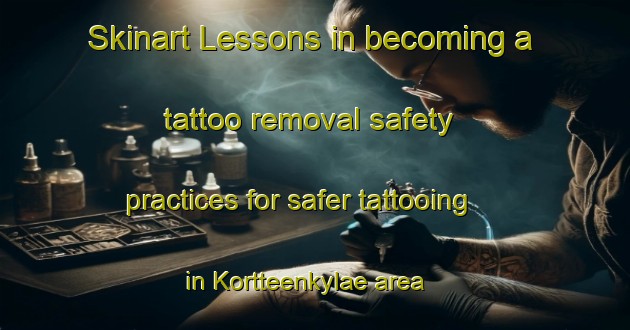 Skinart Lessons in becoming a tattoo removal safety practices for safer tattooing in Kortteenkylae area | RemovalTraining | RemovalClasses | SkinartTraining-Finland