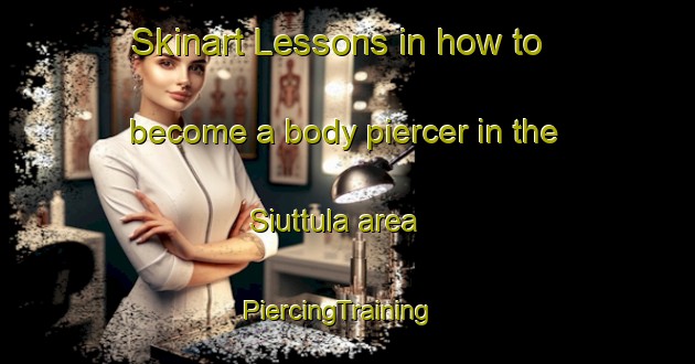 Skinart Lessons in how to become a body piercer in the Siuttula area | PiercingTraining | PiercingClasses | SkinartTraining-Finland