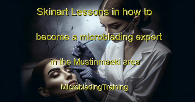 Skinart Lessons in how to become a microblading expert in the Mustinmaeki area | MicrobladingTraining | MicrobladingClasses | SkinartTraining-Finland
