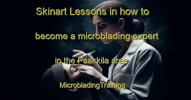 Skinart Lessons in how to become a microblading expert in the Paakkila area | MicrobladingTraining | MicrobladingClasses | SkinartTraining-Finland