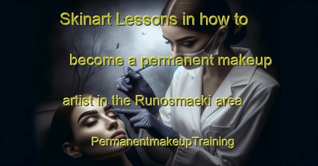 Skinart Lessons in how to become a permanent makeup artist in the Runosmaeki area | PermanentmakeupTraining | PermanentmakeupClasses | SkinartTraining-Finland