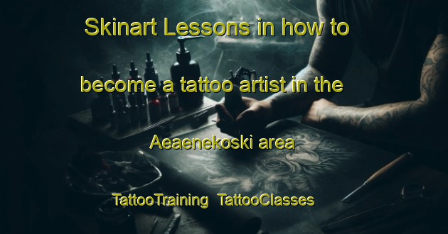 Skinart Lessons in how to become a tattoo artist in the Aeaenekoski area | TattooTraining | TattooClasses | SkinartTraining-Finland