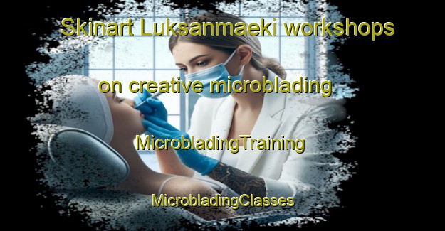 Skinart Luksanmaeki workshops on creative microblading | #MicrobladingTraining #MicrobladingClasses #SkinartTraining-Finland