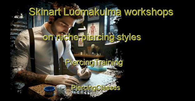Skinart Luomakulma workshops on niche piercing styles | PiercingTraining | PiercingClasses | SkinartTraining-Finland