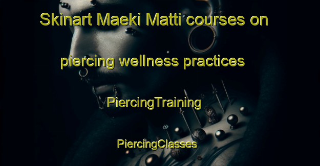 Skinart Maeki Matti courses on piercing wellness practices | PiercingTraining | PiercingClasses | SkinartTraining-Finland