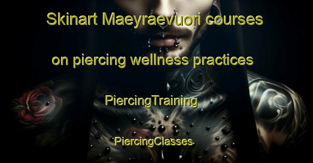 Skinart Maeyraevuori courses on piercing wellness practices | PiercingTraining | PiercingClasses | SkinartTraining-Finland
